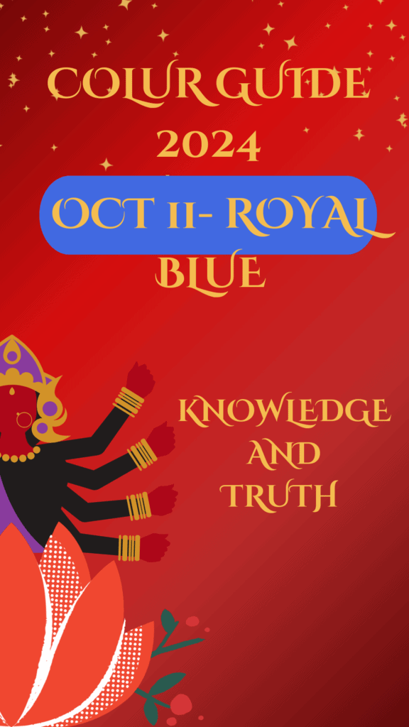 Royal Blue Color for Knowledge and Truth