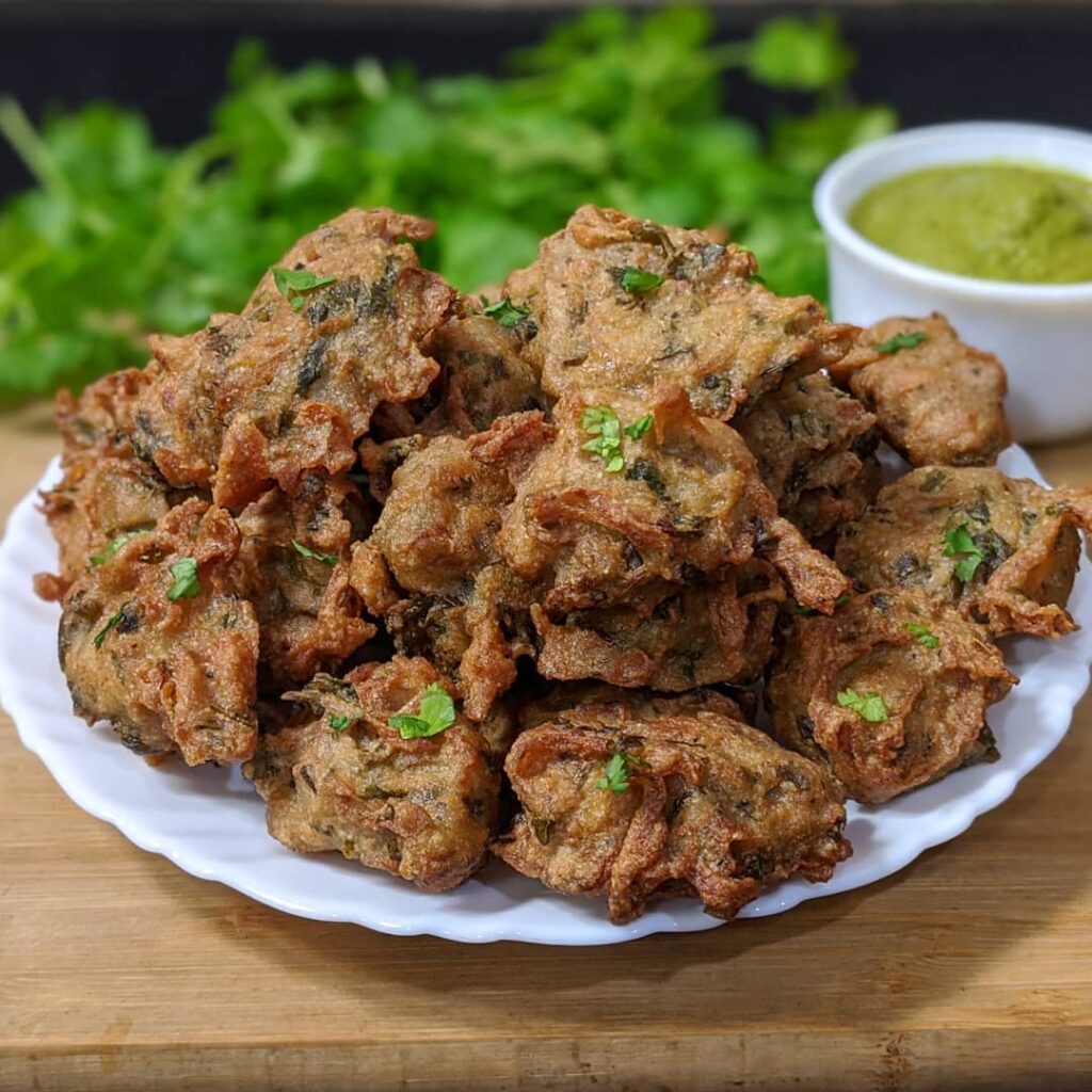 Image of Kuttu (buckwheat) flour is a common ingredient in fasting recipes. Kuttu Ke Pakore are fritters made with buckwheat flour, potatoes, and spices.