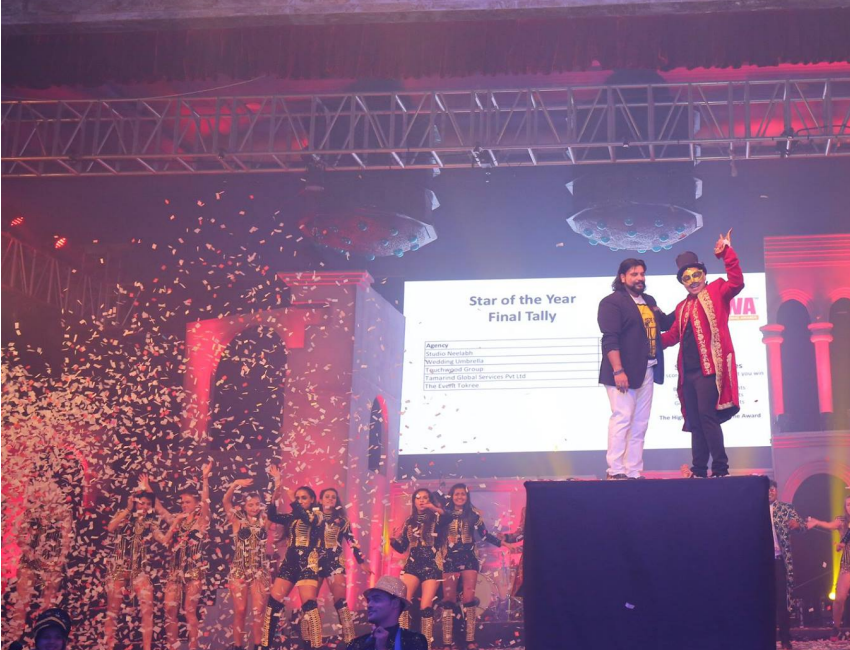 "ICWF 2024 in Jaipur: Colorful booths showcasing wedding trends, with planners networking and attending workshops"