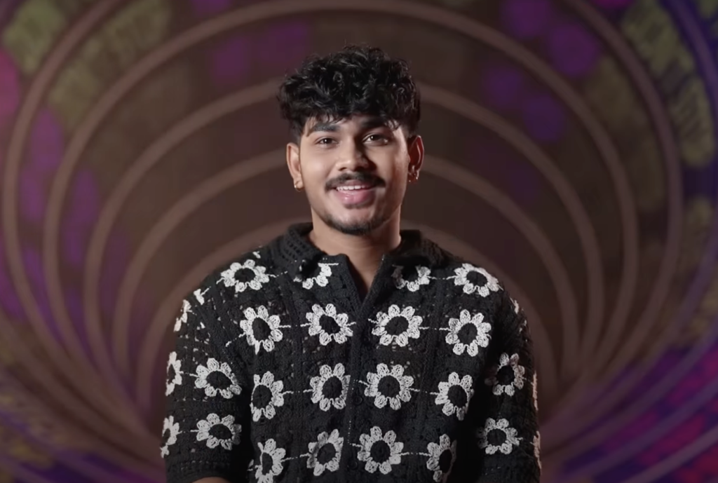 Little Bhatia performing on MTV Hustle 4 stage, engaging the audience with energetic rap.