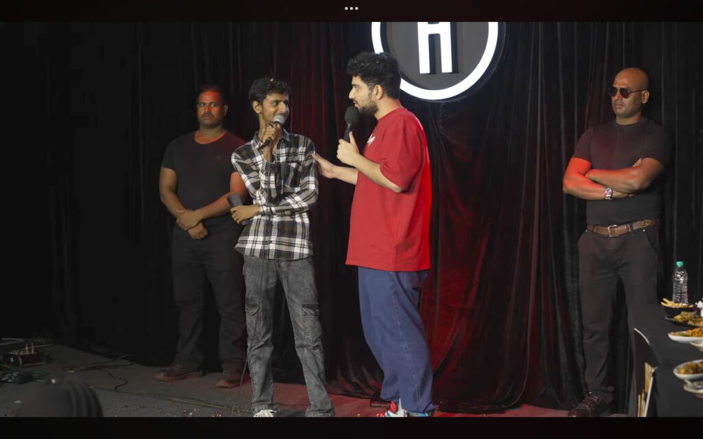  Indias Got Latent Episode 8 Praveen Bairwa delivering his winning poetry performance during Episode 08 of India’s Got Latent, captivating the judges and audience with his heartfelt verses.