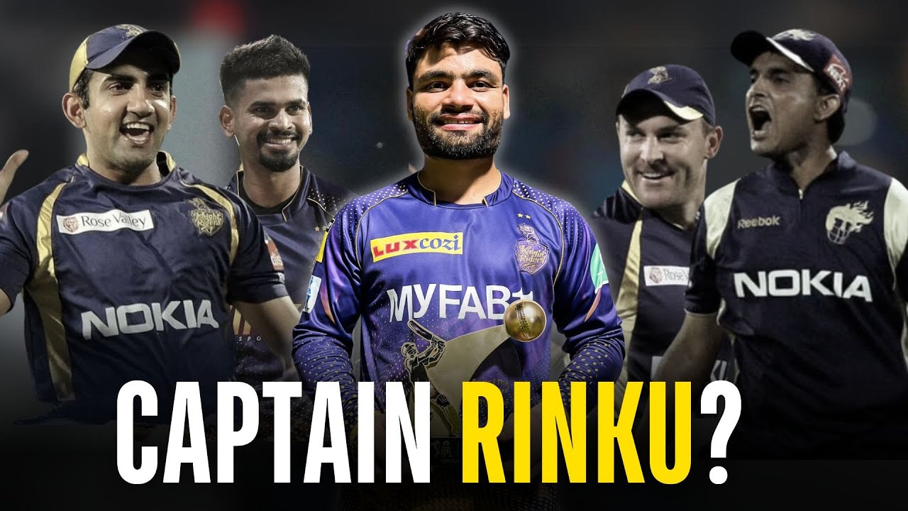 Could Rinku Singh Become the Next KKR Captain?
