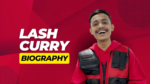Lash Curry, Indian rapper, performing on stage during MTV Hustle 4 in a dynamic pose with microphone in hand.