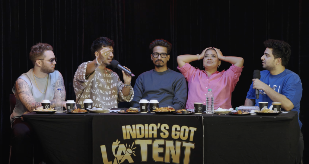 Contestants of India's Got Latent Episode 11 performing their unique talents.