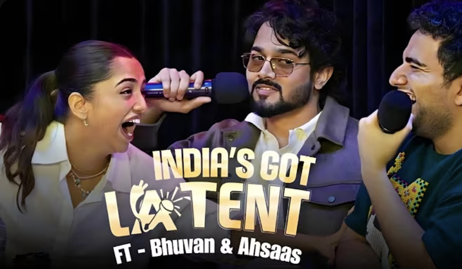 Bhuvan Bam smiling on stage during India’s Got Talent.