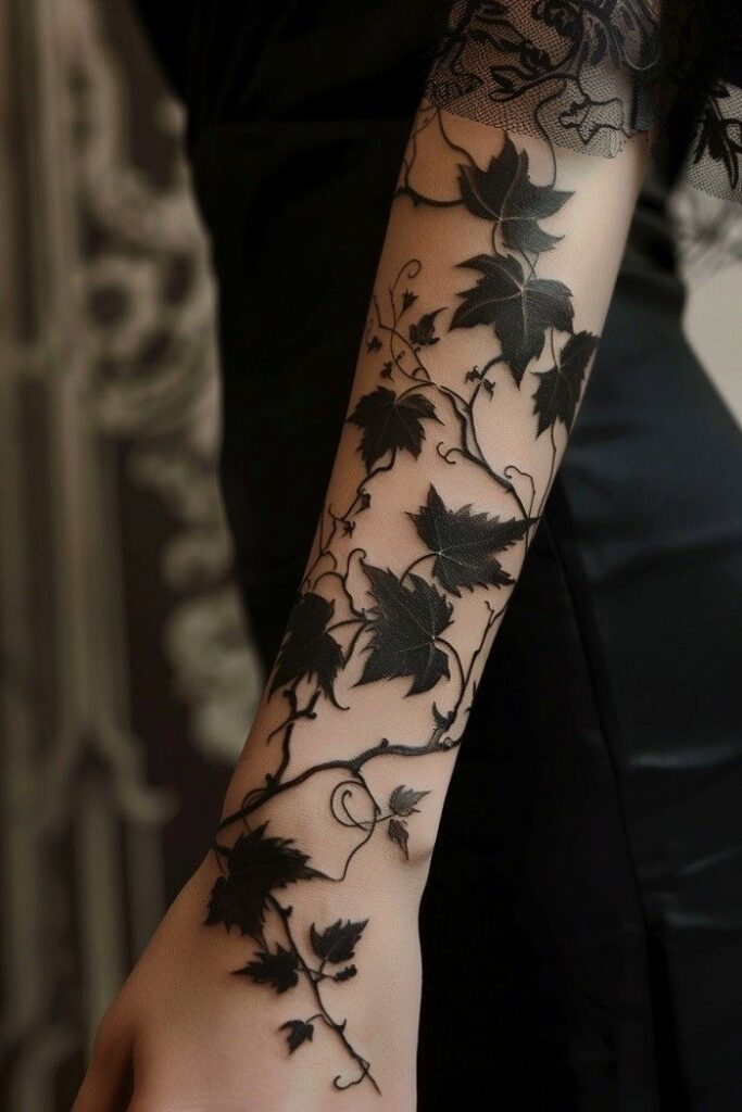 a. Minimalist Magic
What it is: Small, simple, and elegant tattoos with clean lines.
Why it’s popular: Many people are opting for subtle tattoos to symbolize big emotions without being overly bold.
Examples include single-line drawings, geometric shapes, and meaningful symbols.
b