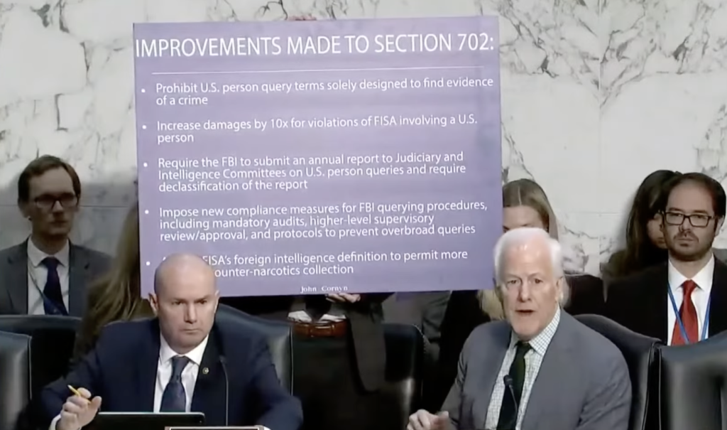 Kash Patel at Senate Judiciary Committee Hearing
