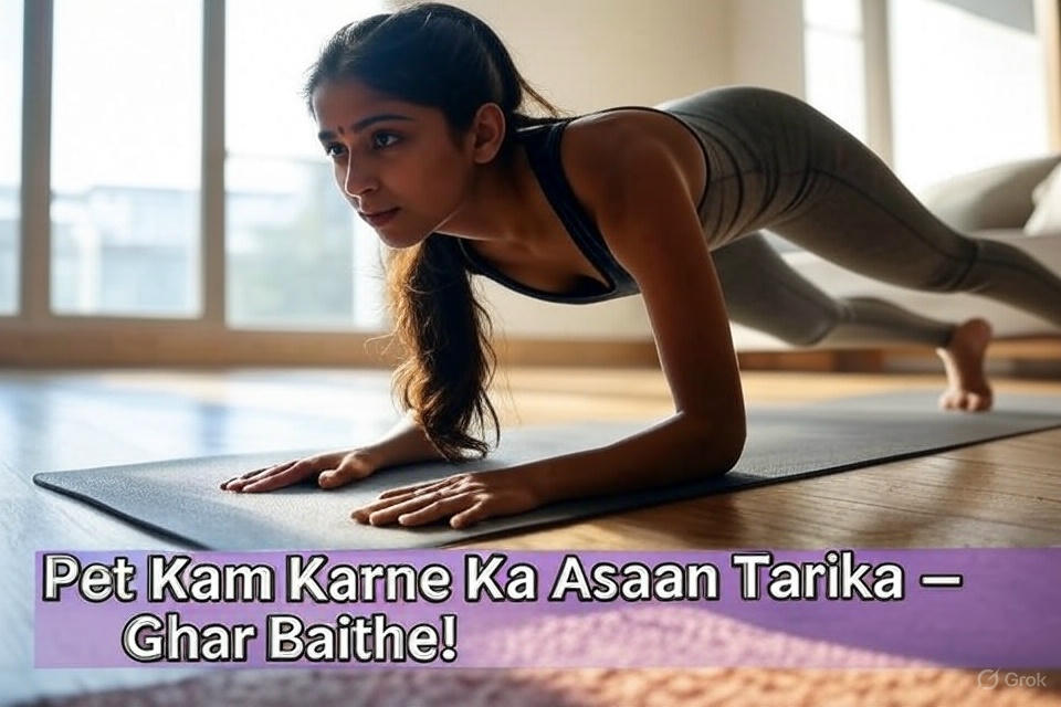 Pet Kam Karne Ki Exercise Ghar Par – Fast Belly Fat Loss Without Gym!